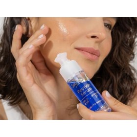 Saflora Sérum peptide avec GHK-Cu 0,5 % et probiotiques 3 %, soin du visage anti-âge 30 ml