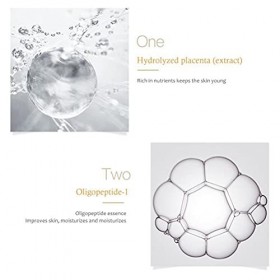 Ghzste Crème hydratante pour le visage, sérum pour le visage, sérum à la vitamine C, capsules dessence hyaluronique, crème h