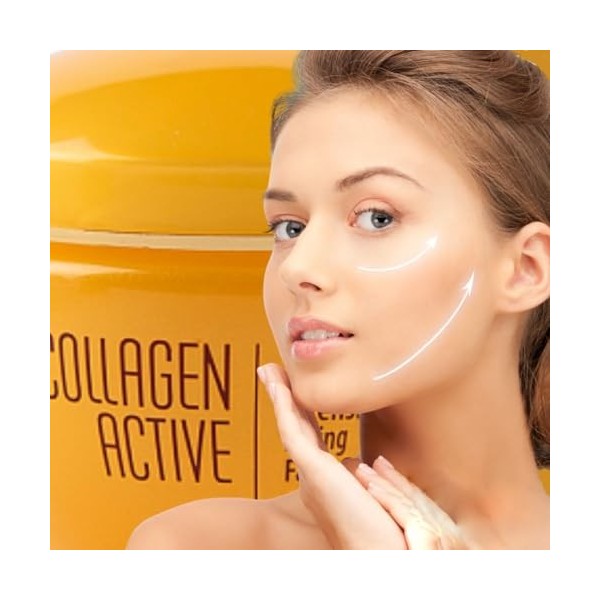 Crème Liftante Visage Intensive, TIANDE, Effet Rajeunissant Visible, Anti-Âge, Soin Rides et Fermeté, Riche en Acide Hyaluron