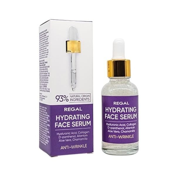 Sérum pour le visage hydratant anti-rides "Regal" 30 ml