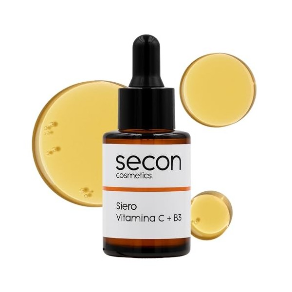 Sérum Vitamine C et Vitamine B3 Niacinamide Sérum Visage Bave Escargot Anti-taches, Anti-âge, Éclaircissant, Anti-rides. Idéa