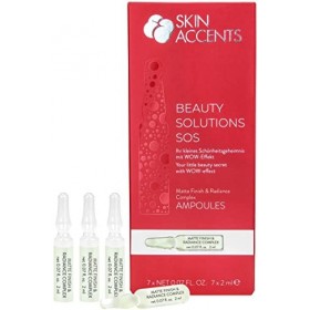 Inspira Skin Accents Matt Finish & Radiance Complex Ampoules raffermissement de la peau pour une peau jeune.