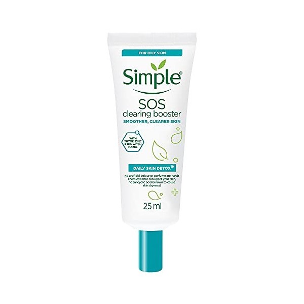 Simple SOS Nettoyant Booster 25 ml - Lemballage peut varier