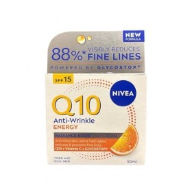 Nivea Q10 Plus Crème de jour anti-rides Energy 50 ml