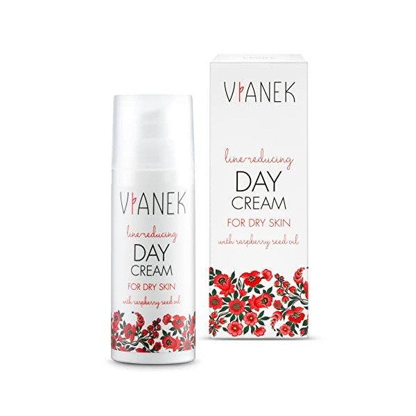 VIANEK Crème anti-rides pour le visage de jour pour les peaux sèches