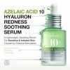 Anua Azelaic Acid 10 Hyaluron Redness Soothing Serum, Sérum apaisant pour peaux sensibles et à imperfections, Acide Hyaluroni