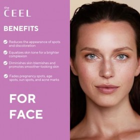 Sérum anti-taches pigmentées - Sérum anti-taches correcteur - Élimination des taches pigmentaires du visage - Sérum contre le