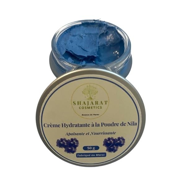 Crème à la Poudre de Nila - Éclaircissement Naturel, Unification du Teint et Hydratation - Réduit les Taches et Ravive lÉcla