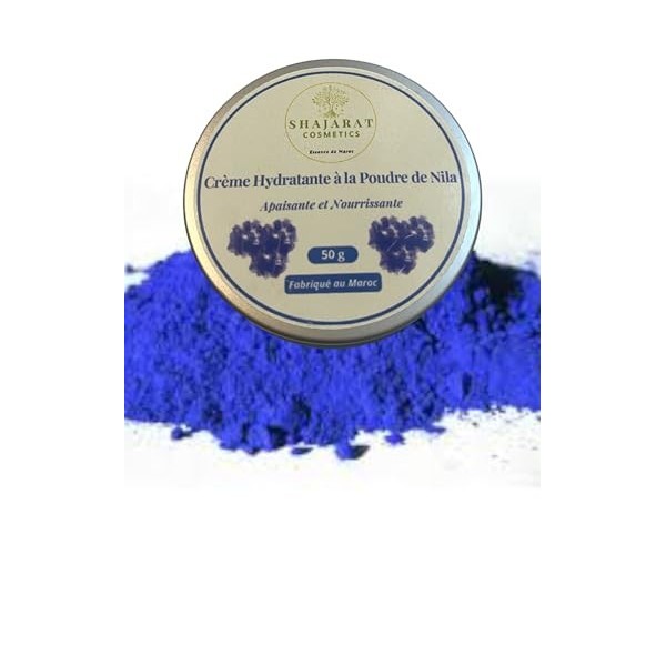 Crème à la Poudre de Nila - Éclaircissement Naturel, Unification du Teint et Hydratation - Réduit les Taches et Ravive lÉcla
