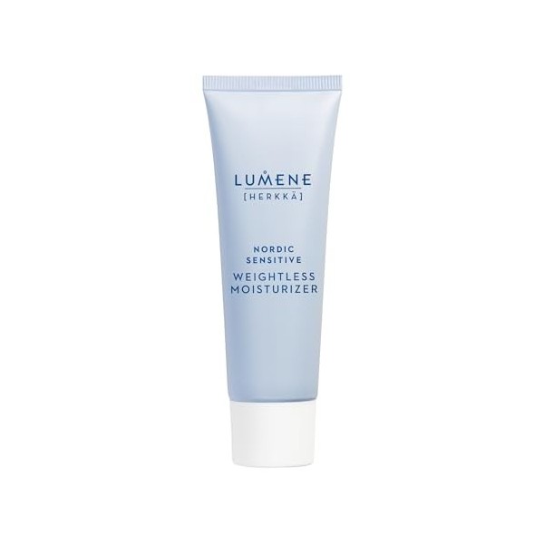 LUMENE Nordic Sensitive Light Moisturising Cream | Crème hydratante quotidienne sans parfum | Avec des céramides pour les pea