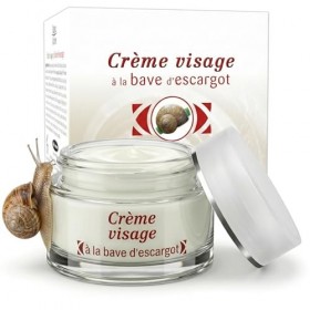 Creme Bave Escargot Visage, Creme Hydratante Visage Anti Age, Anti Rides | Avec Collagène Et Acide Hyaluronique Pour Peau Lum