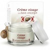 Creme Bave Escargot Visage, Creme Hydratante Visage Anti Age, Anti Rides | Avec Collagène Et Acide Hyaluronique Pour Peau Lum