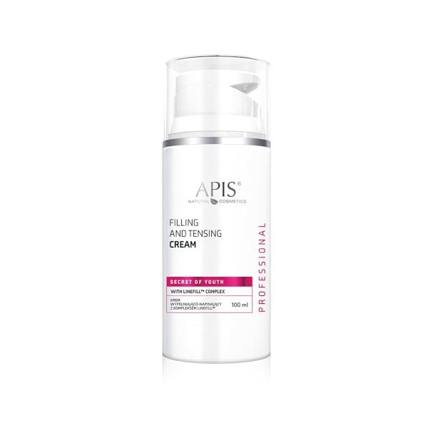 Apis - Crème hydratante pour le visage - Anti-âge - Réduit les rides - Hydratante - Raffermissant - Complexe Linefill - Algue