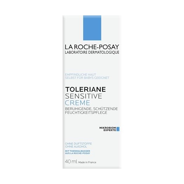 La Roche-Posay Soin Hydratant Intense Apaisant pour Peaux Sensibles et Sèches, Soulage les Irritations, Sensation de Chaleur ...