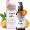 GLEOW Vitamin C Face Serum, Vitamin C Serum for Face with Hyaluronic Acid, Vitamin C for Face, Hydrating Serum for Face, Skin