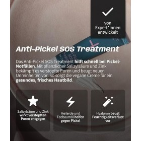 i+m® Traitement anti-boutons SOS 15 ml – Crème bio contre les boutons sur le visage – Soin anti-boutons immédiat avec zinc et