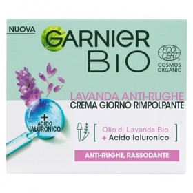 Garnier Vitamine, vitamine, soin hydratant bio anti-rides, soin du visage anti-âge avec lavande biologique, cosmétique nature