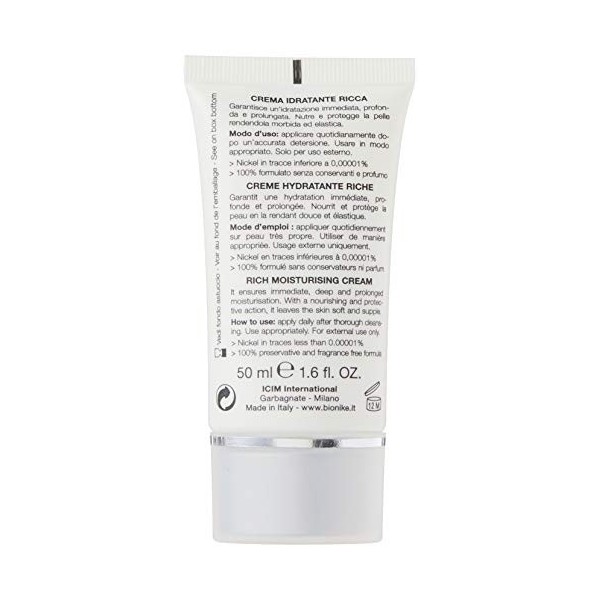 Crème Ricca Idratante Per Il Viso Defence Hydra 50 Ml,