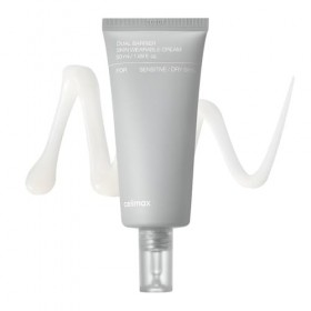 celimax Dual Barrier Crème portable pour la peau | Hydratante longue durée pour le visage avec céramides, acide hyaluronique,