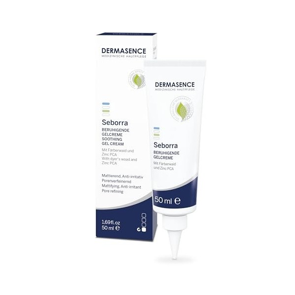 DERMASENCE Seborra beruhigende Gelcreme mattierend, anti-irritativ und Poren verfeinernd, 50 ml Crème