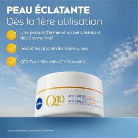 NIVEA Coffret Visage Q10 Energy 1 x 1 pce - Soins visage anti-rides - Routine crème hydratante visage et éclat à la Vitamin C...