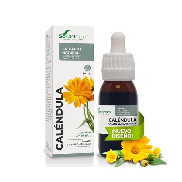 SORIANATURAL EXT. CALENDULA XXI 50ml. s/al – s’intègre facilement dans une routine de tous les jours, produit multifonction à...