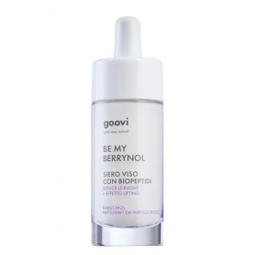 GOOVI Be My Berrynol Sérum visage anti-âge avec biopeptides pour plus de fermeté, dhydratation et de brillance 30 ml