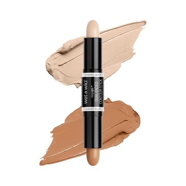 WET N WILD MegaGlo Dual-Ended Contour Stick - Medium/Tan Anti-cernes / Correcteurs