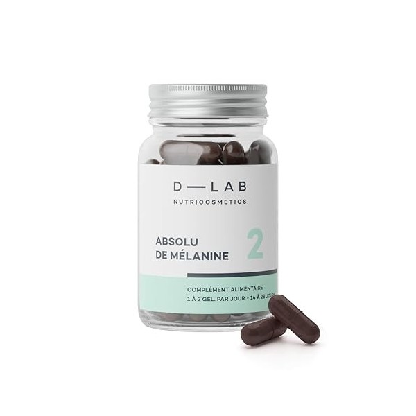 D-LAB NUTRICOSMETICS - 2 – Absolu de Mélanine - 1 mois