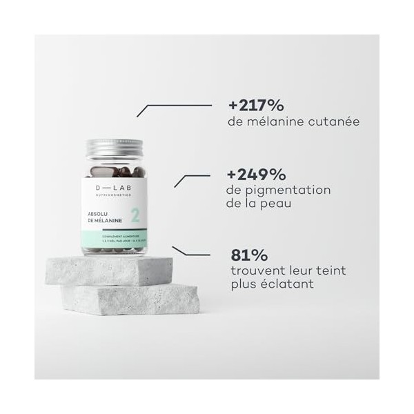 D-LAB NUTRICOSMETICS - 2 – Absolu de Mélanine - 1 mois