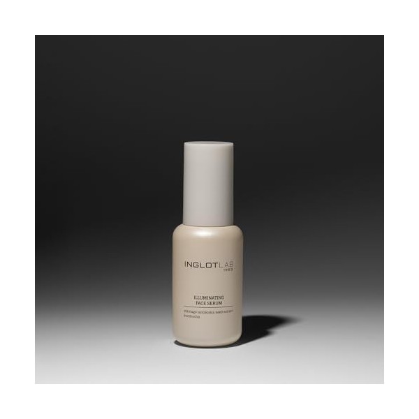 INGLOT LAB Illuminating Face Sérum - Illuminating | Hydratant | Nourishing | Vitality | Radiant Look | Formule légère | 30 ml