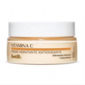 Botik Crème Hydratante Antioxydante à la Vitamine C, Hydratation Intensive, Format Pot