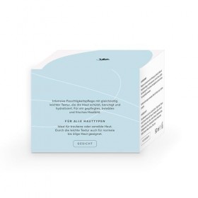 MICROBIONIC Crème hydratante intense pour peaux sèches et sensibles Avec acide hyaluronique, aloe vera et ectoïne Produit cos