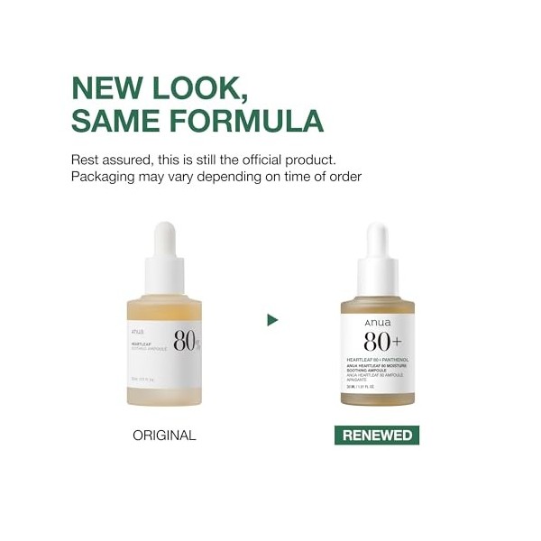 ANUA Heartleaf 80% Moisture Soothing Ampoule 30 ml 