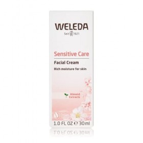WELEDA - Crème Confort Peaux Sensibles à lAmande - Peaux Sèches, Atopiques - Apaise et protège - Sans Parfum - Tube 30 ml L C...