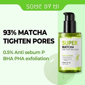 SOME BY MI Sérum raffermissant les pores Super Matcha - 1,69 oz, 50 ml - Fabriqué à partir deau de match pour peaux sensible