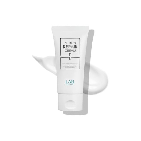 [LAB FOR YOU] Multi-Ex Crème Réparatrice 50ml | Cosmétique coréen | Hydratant apaisant pour la peau | Eau dhamamélis 69% | C ...