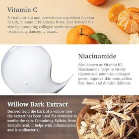 Purifect Brightening Vitamin C Facial Serum with Vitamin E Oil, sérum à la vitamine C pour le visage, le sérum éclaircit et a