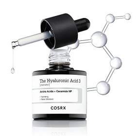 COSRX Pure Hyaluronic acid 3% Serum with Sodium Hyaluronic Acid, Hydratation et humidité Sérum facial stimulant pour les lign