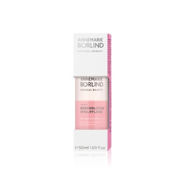 Annemarie Börlind Soin vital aux pétales de rose 50ml Crème Jour et Nuit