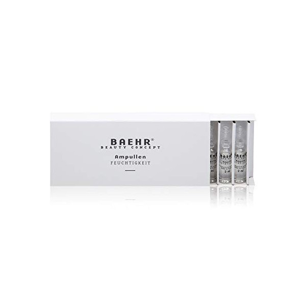 BAEHR Beauty Concept Lot de 10 ampoules hydratantes 2 ml