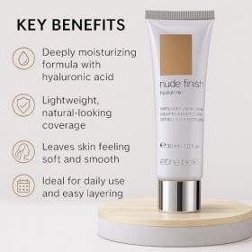 Nude Finish Soin de jour teinté à lacide hyaluronique 30 ml