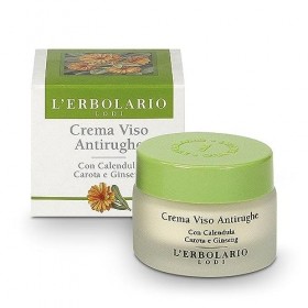 LErbolario Calendula Crème Visage Carotte et Ginseng 30 ml