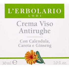 LErbolario Calendula Crème Visage Carotte et Ginseng 30 ml