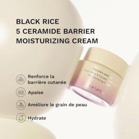 haruharu wonder Black Rice 5 Ceramide Barrier Crème hydratante pour la peau Soin quotidien Hydratation longue durée Soothing 