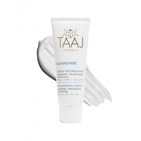 TAAJ | Crème Nourrissante - KASHEMIRE | Revitalise & Protège les peaux sèches à très sèches | Nourrit & Répare l’épiderme | H