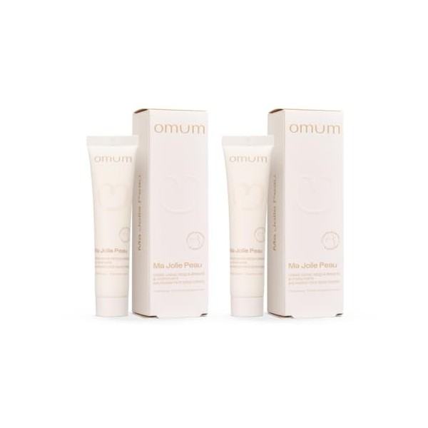 OMUM - Ma Jolie Peau - Crème visage rééquilibrante & hydratante aux prébiotiques naturels - Peaux mixtes et peaux fragilisées...