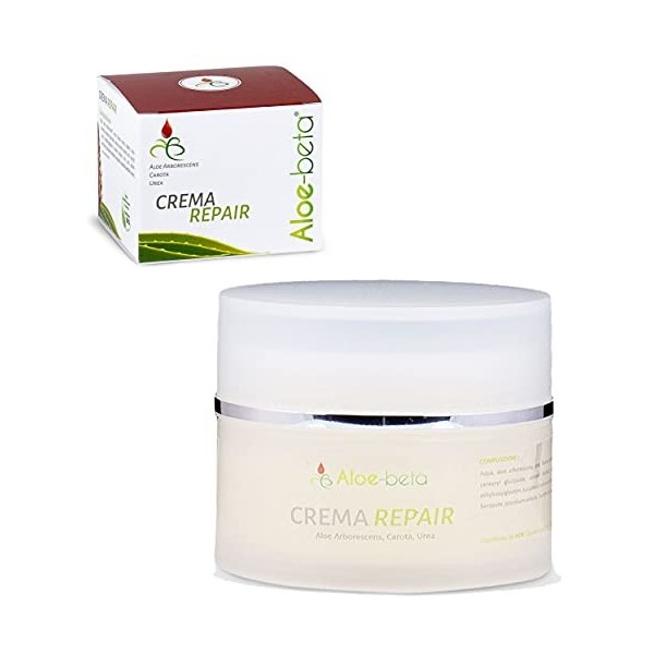 Crème Réparatrice Aloe Arborescens 50 ml - Action hydratante, régénérante, anti-rides, anti-taches - Remède naturel - Effet a