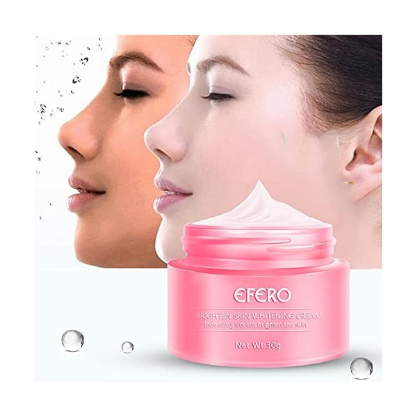 EFERO Crème Hydratante Essence Du Visage Rétrécir Les Pores Taches De Rousseur Blanchiment Soins De La Peau Lifting Du Visage