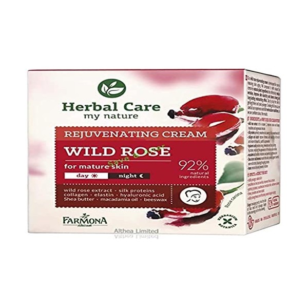 Farmona Herbal Care My Nature Crème pour le visage avec rose sauvage 50 ml Crème Jour et Nuit
